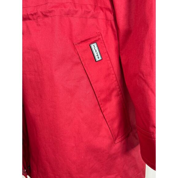 HUNTER Women's Red Adela Classic Waterproof Rain Jacket Plus Size XXL - Picture 9 of 14